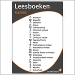 Leesboeken overzichtsbord A-formaat 1 koloms