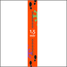 Vloersticker-“Rechtdoor”--150x20-nr-21