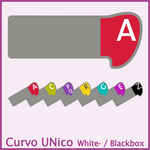 Curvo UNico White- & Blackbox 24