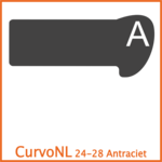 Curvo No Limits set 24/26 Antraciet