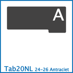 Tab20 No Limits set 28 Antraciet