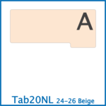 Tab20 No Limits set 28 Beige