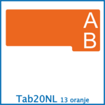 Tab20 No Limits set 13 Oranje
