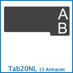 Tab20 No Limits set 13 Antraciet