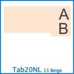 Tab20 No Limits set 13 Beige