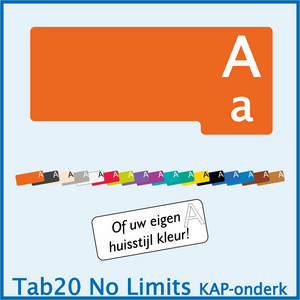 Tab20 No Limits set 26 schotjes KAP/onderkast