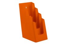 Folderdisplay-4-vaks-1-3-A4-oranje