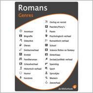 Genre overzichtsbord A-formaat 2 koloms