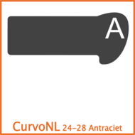 Curvo No Limits set 28 Antraciet