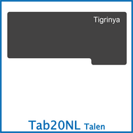 Talen-schotjes Tab20NL