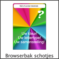 Zelf samenstellen Browserbakschotjes